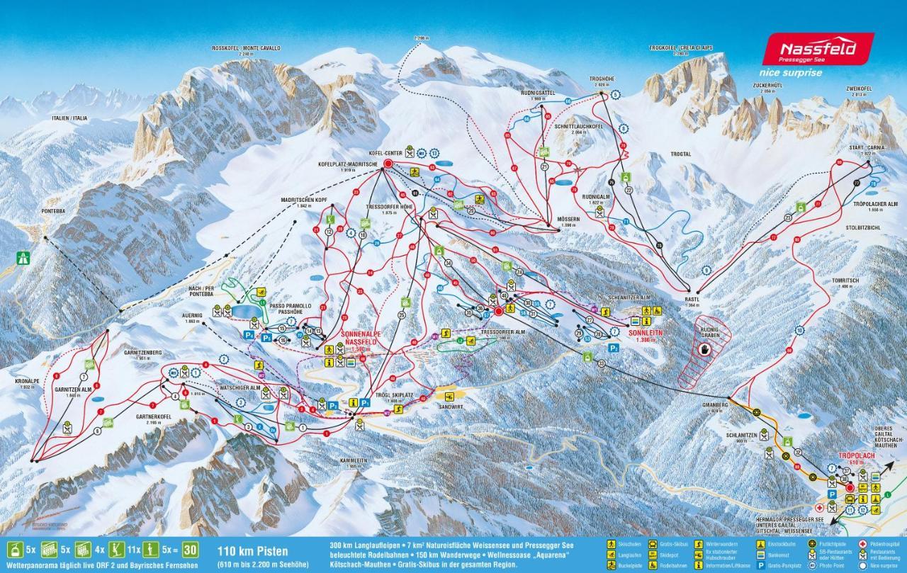 Das Bergerleben Sonnenalpe Nassfeld Exterior foto